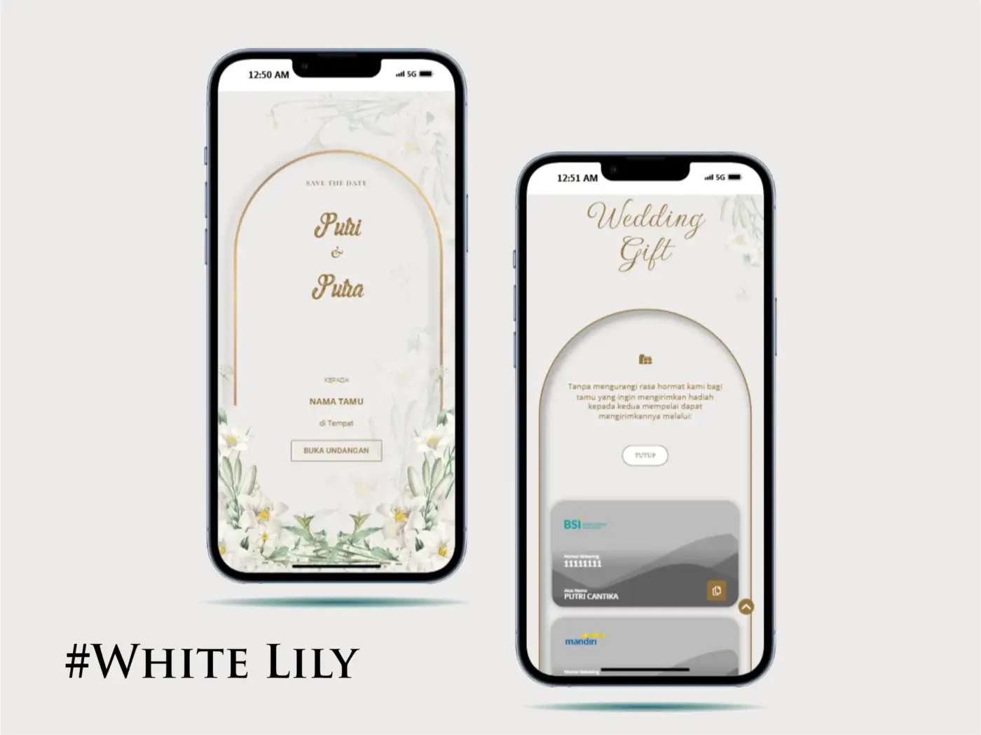 Cam White Lily
